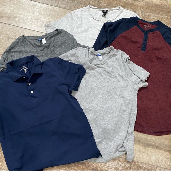 H&M Other - H&M | Mens 5 lot Medium size shirts